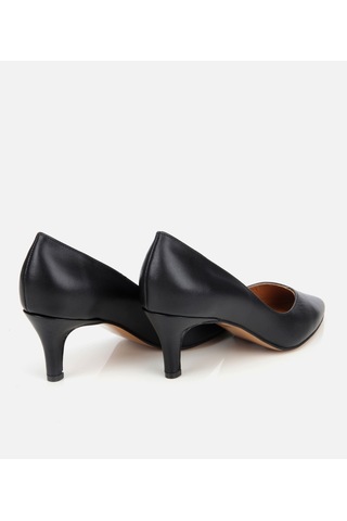 Hotiç Kadın Deri Siyah İnce Topuklu Stiletto 01ayh312520a100 Siyah