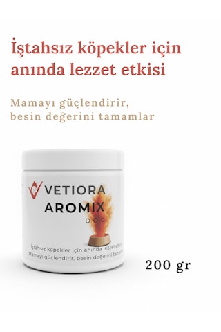 İştahsız Köpekler İçin Lezzet Etkili Toz, Mama 200 Gr