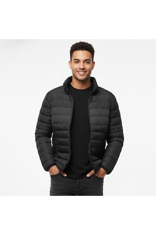 Only&sons Brody Quilt Erkek Siyah Dik Yaka Ceket Siyah