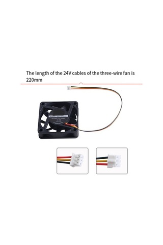 Flybuy Creality K1 Ve K1 Max 3d Yazıcı Soğutma Fanları - 6025 Modelleri, Dc24v, Yüksek Verimli
