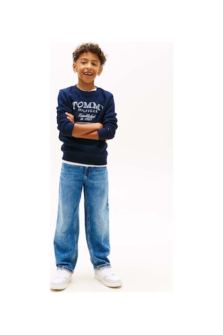 Tommy Hilfiger Erkek Çocuk Sweat Kb0kb10337 Mavi