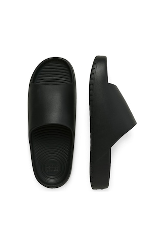Jack & Jones Erkek Jfwrıpple Moulded Slider Siyah Terlik - 12274637