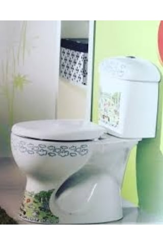 Turkuaz Yumurcak Klozet Kapak