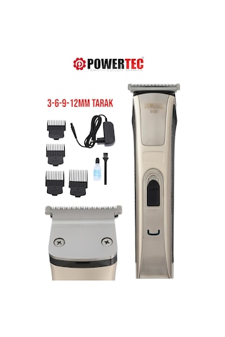 Powertec TR-558 Saç ve Sakal Tıraş Makinesi