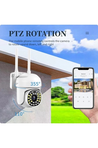 Dış Mekan Kamerası İki Yönlü Sesli İnterkom Gerçek Zamanlı İzleme