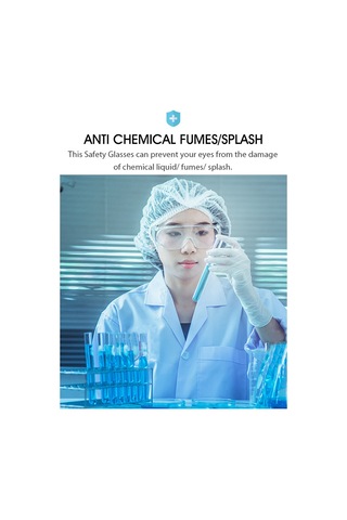 Neevoyu Koruucu Gözlükler: Yüksek Kaliteli Pc Malzeme, Toz-kaplanma-uv-kimyasal Duman Koruma, Erkek-kadın Kullanıma Uygun, Transparan, Konforlu Taşıma