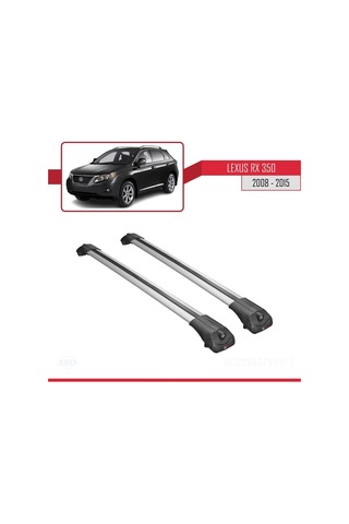 Lexus Rx350 - Rx350-2 2008-2015 Arası İle Uyumlu Ace-1 Ara Atkı Tavan Barı Gri