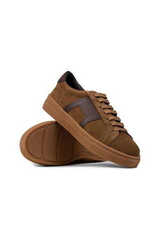 Deery Erkek Hakiki Süet Taba Renkli Sneaker Ayakkabı - 02002mtbac01 Taba