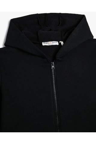 Koton Erkek Çocuk Sweatshirt Siyah 4wkb10031tk 24ky59000134 Y5901