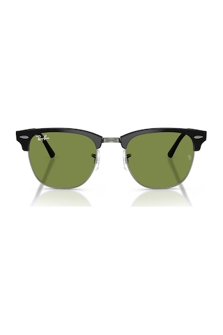 Ray-ban Rb 3016 601s4e 51 Clubmaster Unisex Kare Siyah Kemik Güneş Gözlüğü Siyah