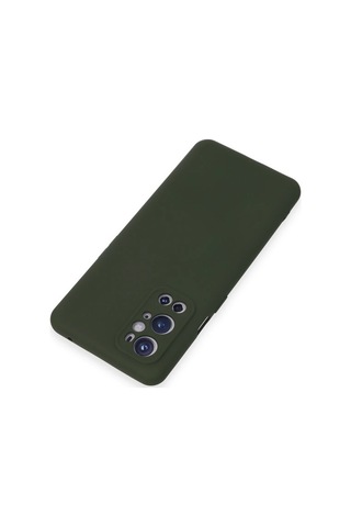 Gld-spt- Newface One Plus 9 Pro Kılıf Nano İçi Kadife Silikon - Koyu Yeşil
