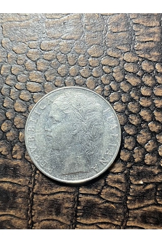 İtalya 100 Lire 1978 Republica İtaliana L100