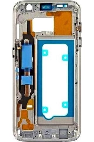 Samsung Galaxy Uyumlu S7 Edge G935 Ekran Çıtası - Mavi