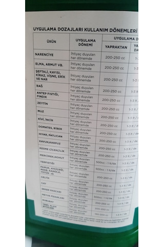 Kolukısa Tarım Hüminek Sıvı Organik Gübre--5lt