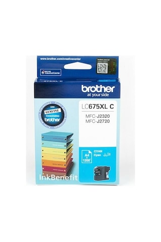 Brother Lc675xlc  Mavi Mürekkep Kartuş 1200 Sayfa