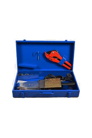 Gönen Döküm Leopar Plastik Boru Kaynak Makinası Seti 1400 Watt