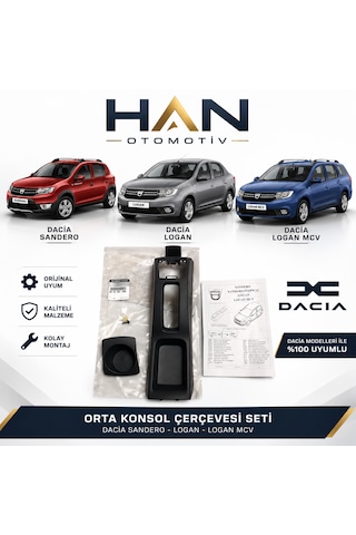 Genel Markalar Dacia Sandero - Sandero Stepway - Logan - Logan Mcv El Fren Konsolu 2013-2018 - 8201441380