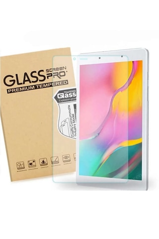 Samsung Galaxy Uyumlu Tab A T290 8 İnç Tablet Ekran Koruma Temperli Cam