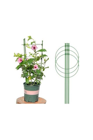 Pazly Ve Pratik Halkalı Geeroyoo Destek Dayanıklı Çerçevesi Bitki Ayarlanabilir 3 - Re