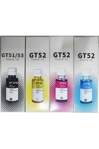 Melsan Hp Smart Tank 585 Uyumlu Uyumlu Mürekkep Seti 4 Renk Takım