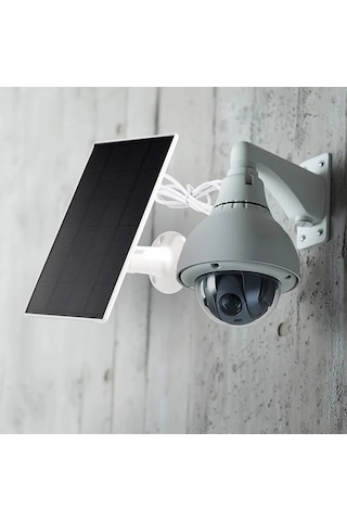 Besthome1 Dream011 Siyah 3w Mini Usb-c Güneş Paneli, 360 Ayarlanabilir Montaj Aleti, Güvenlik Kamerası Ve Kapı Zili Destekli