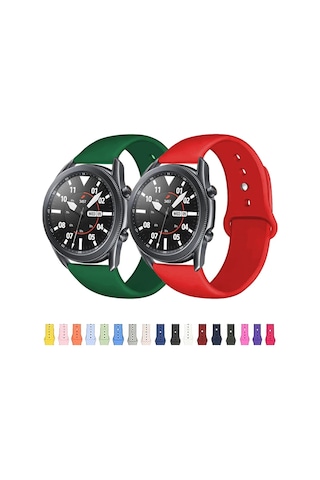 Huawei Watch Gt Gt2 Gt2E Gt2 Pro Gt3 46Mm Kordon Silikon Spor Kor