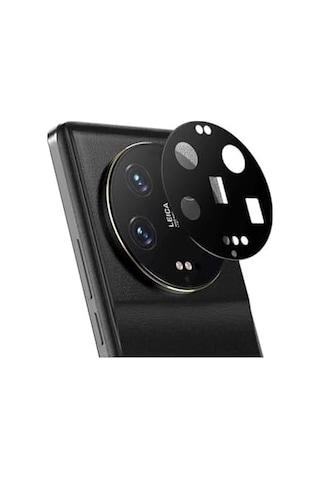 Xiaomi Mi 13 Ultra İle Uyumlusiyah Çerçeveli Kamera Lens Koruyucu Cam 3d, Kamera