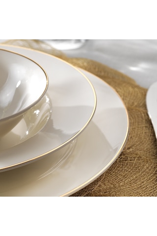 Schafer Fiesta Yemek Takımı 24 Parça-gold