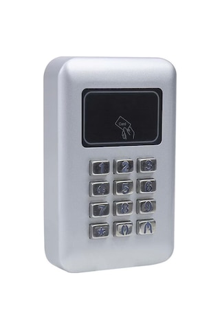 Powermaster Pm-24323 Metal Şifrematik Okuyucu Kartlı Tagg Geçiş Sistemi Şifreli Geçiş