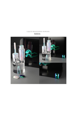 Yifomall Parlak Holografik Sıvı Aynı Tozu - Kolay Uygulama İle Mükemmel Manikür