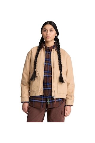 Bc0yh4zdf01-r Timberland Strafford Washed Canvas Jacket 2.0 Kadın Ceket Bej Bc0yh4zdf01-r