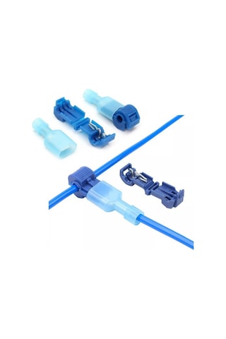 T Bağlantı Aparatı Klemens Kırmızı 1,5 - 2,5 mm 10 Takım