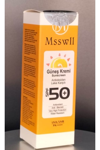 Misswell Güneş Kremi SPF50+ 50 ML