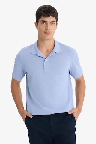 Defacto %100 Pamuk Regular Fit Kısa Kollu Basic Düz Pike Kumaş Polo Tişört C1293ax25sppr515 Mor