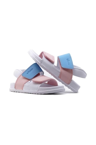 Vicco Krixi Kız Çocuk Sandalet 22-35 23y 321.252 Pk Beyaz - Pembe