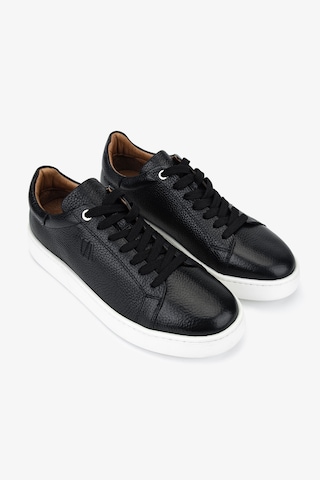 Valmenti Erkek Hakiki Deri Siyah Sneakers & Spor Ayakkabı 04 4401 Erk Ayk Y26 Sıyah