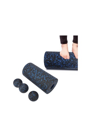 Tenfowee Muskül Gelişimi Ve Rahatlama İçin Su Geçirmez Köpük Roller Seti - Yoga Kolonu, Fıstık Ve Top 3'lü Paket Diğer