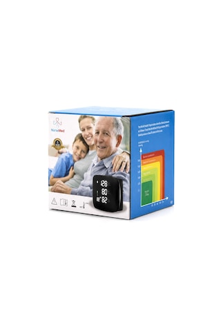 Bilek Ölçüm 7x8.3cm Usb Sarjlı - Dijital Konuşan Tansiyon Aleti Bk-606 4801