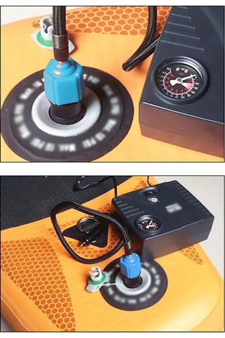 Kosona Nylon-alloy Pomp Adaptörü: Sup Kayık Dalga Tahtası İçin Evrensel Hava Valfi, Araç/bisiklet Pompalarına Uyumlu, Kolay Kurulum, Taşınabilir Eşya