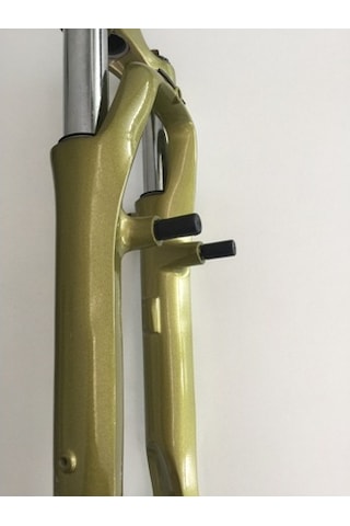 Goldenwheel 28" Md-690 D-v Fren Manuel Kilitli Amotrisörlü Maşa - Parlak Yeşil