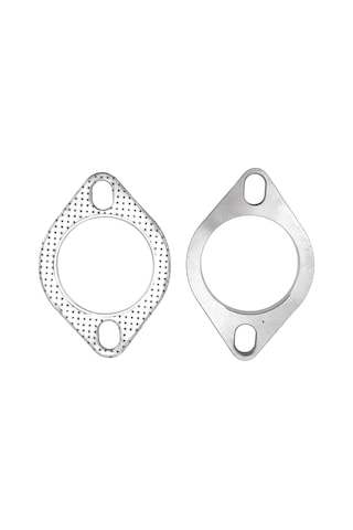 Hombey Stainless Steel Exhaust Flange Connection Kit - 2.5" 63mm - Universal Fit For Downpipe, Catback, Headers - High Sealing, Noise Reduction Tu-fln25