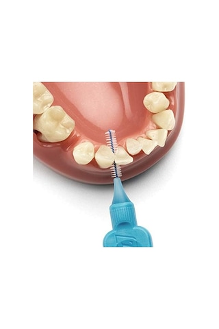 0.6 Mm - Mavi Diş Arayüz Fırçası 1 X 6 Adet