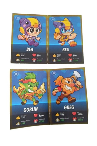 Squad Busters Kart Serisi 240 Adet Oyun Kartı 24 Paket