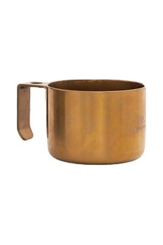 Fortunelane Kampçılar İçin Paslanmaz Çelik Kahve Bardağı - Altın Renk, Altın Altın