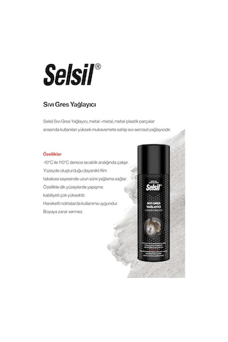 Selsil Sıvı Gres Yağlayıcı 500 Ml, 7 Al 6 Öde Ve Rosie Pamuk