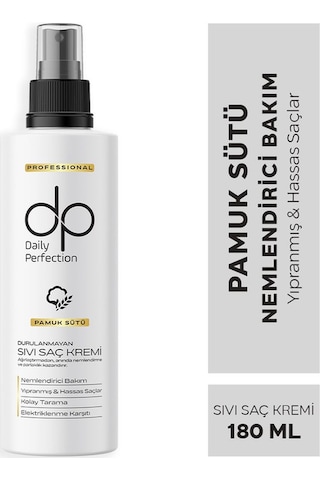 Dp Daily Perfection Pamuk Sütü Sıvı Saç Bakım Kremi 180 ML