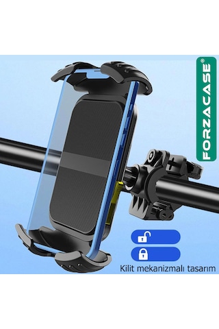 Bisiklet Motosiklet Scooter Gidon Montajlı Telefon Tutucu - Fc978