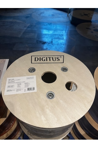 Dıgıtus Cat 6 Halogen Free U/utp Lszh Dk-1613 500 Metre23awg Gri