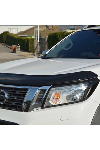 Cappafe Nissan Navara Ön Kaput Koruyucu Rüzgarlığı 4Mm Akrilik