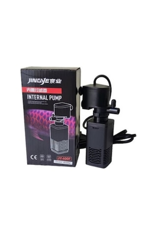 Jy-400f Akvaryum İç Filtre Ve Su Pompası 300 L/h